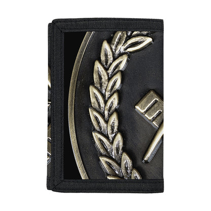 Freemasonry Medal Print Trifold Wallet