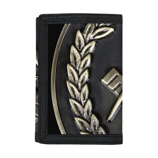 Freemasonry Medal Print Trifold Wallet