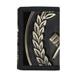 Freemasonry Medal Print Trifold Wallet