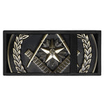 Freemasonry Medal Print Trifold Wallet