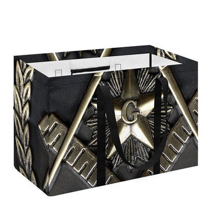 Freemasonry Medal Print Utility Tote Bag