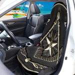 Freemasonry Medal Print Waterproof Car Seat Cover