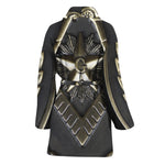 Freemasonry Medal Print Women's Bathrobe