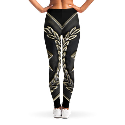 Freemasonry Medal Print Women's Leggings