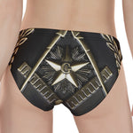 Freemasonry Medal Print Women's Panties