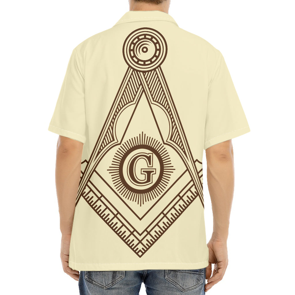 Freemasonry Symbol Print Aloha Shirt