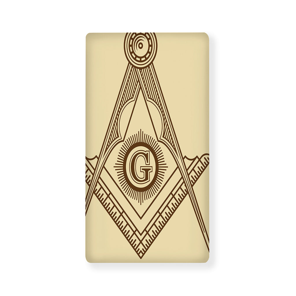 Freemasonry Symbol Print Baby Crib Sheet