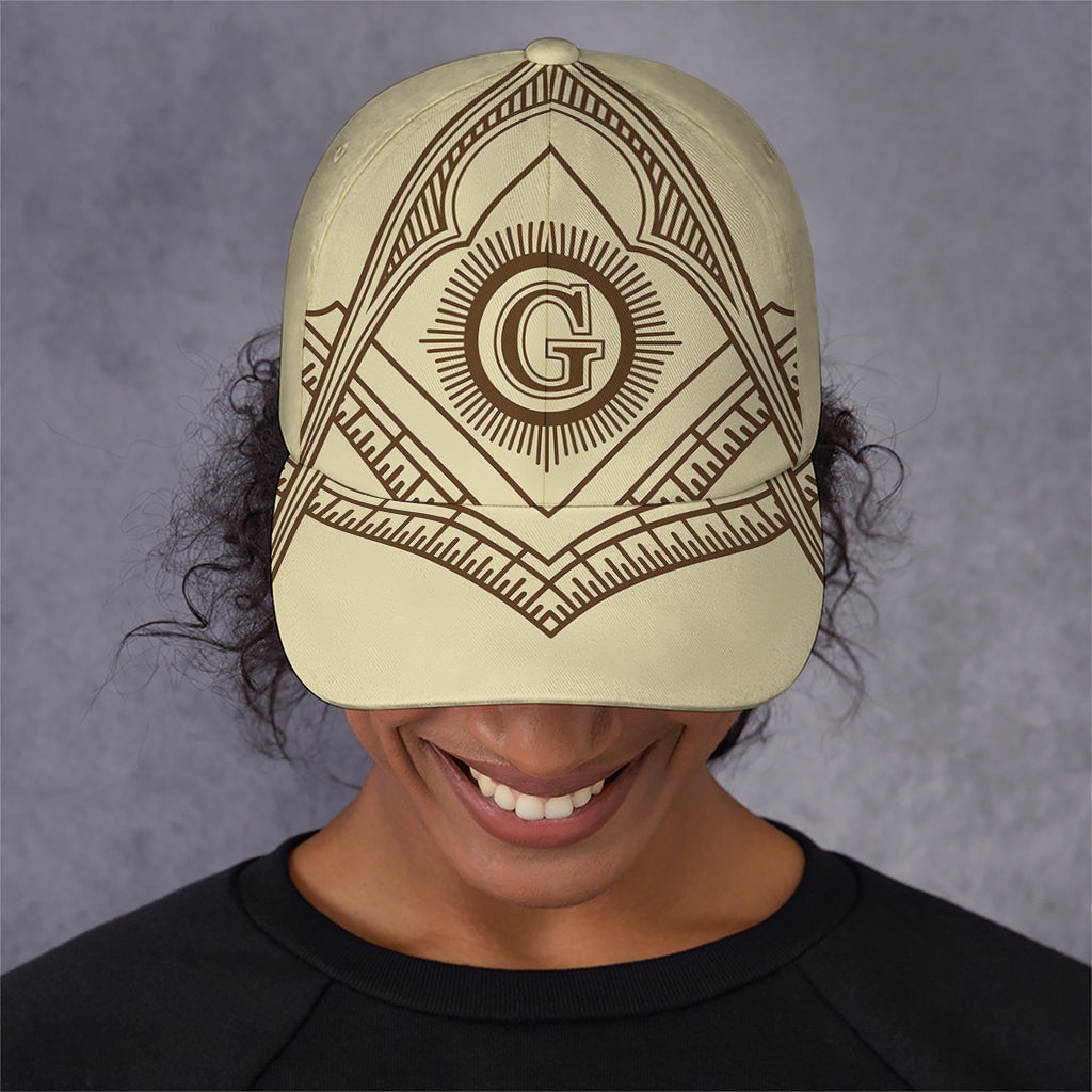 Freemasonry Symbol Print Baseball Cap