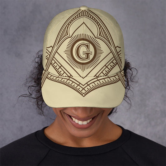 Freemasonry Symbol Print Baseball Cap