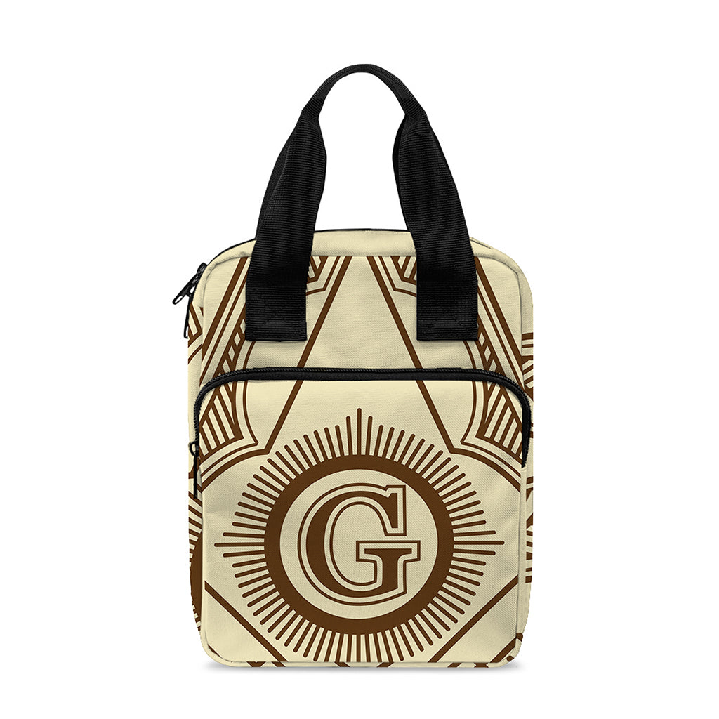 Freemasonry Symbol Print Bible Tote Bag