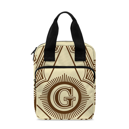 Freemasonry Symbol Print Bible Tote Bag