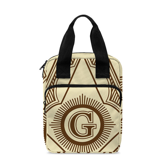 Freemasonry Symbol Print Bible Tote Bag