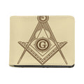 Freemasonry Symbol Print Bifold Wallet