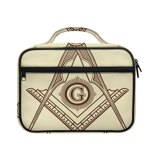 Freemasonry Symbol Print Briefcase Bible Bag