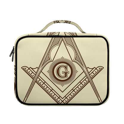 Freemasonry Symbol Print Briefcase Bible Bag