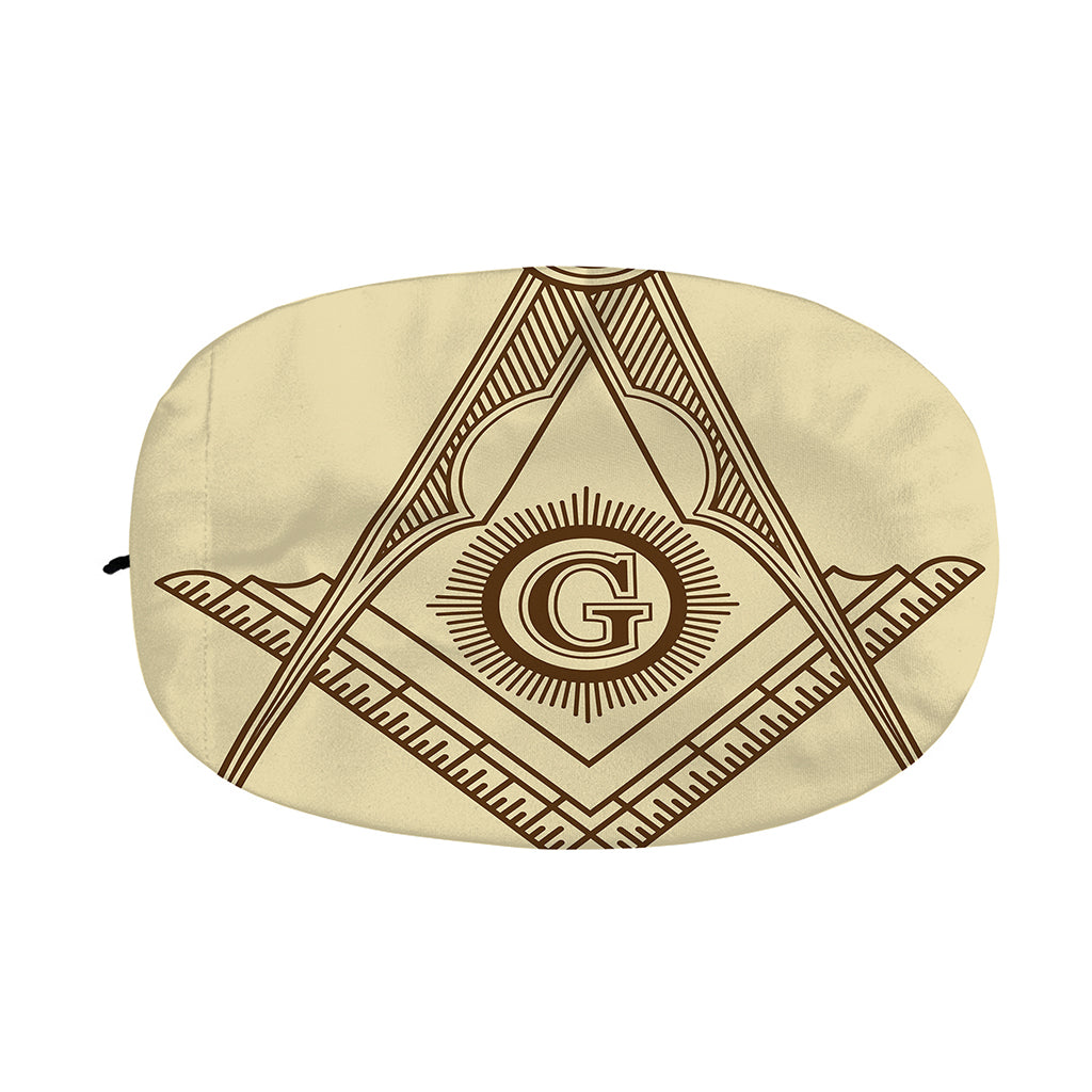 Freemasonry Symbol Print Car Side Mirror Covers
