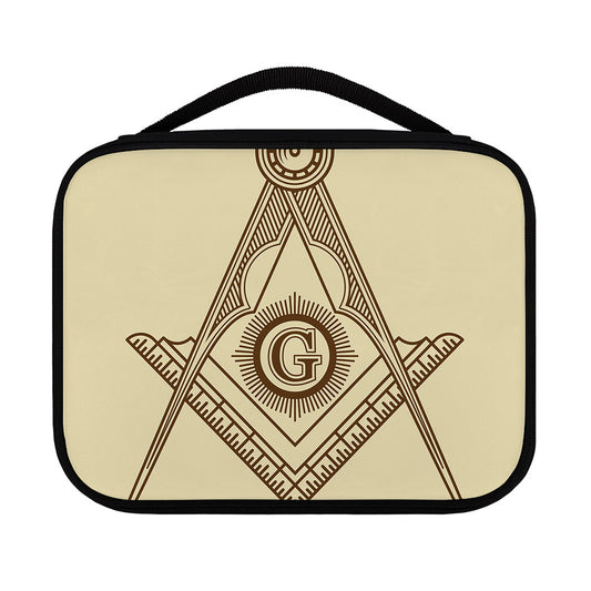 Freemasonry Symbol Print Classic Bible Case