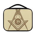 Freemasonry Symbol Print Classic Bible Case