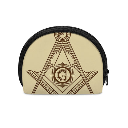 Freemasonry Symbol Print Coin Purse