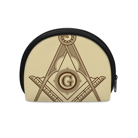 Freemasonry Symbol Print Coin Purse