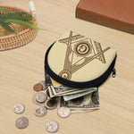 Freemasonry Symbol Print Coin Purse