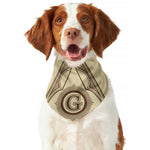 Freemasonry Symbol Print Dog Bandana