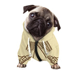 Freemasonry Symbol Print Dog Zip Up Hoodie