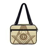 Freemasonry Symbol Print Double Strap Bible Bag