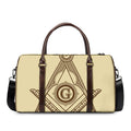 Freemasonry Symbol Print Duffel Bag