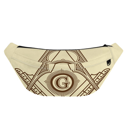 Freemasonry Symbol Print Fanny Pack