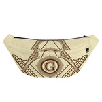 Freemasonry Symbol Print Fanny Pack
