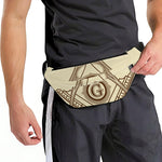 Freemasonry Symbol Print Fanny Pack