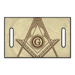 Freemasonry Symbol Print Golf Cart Seat Cover