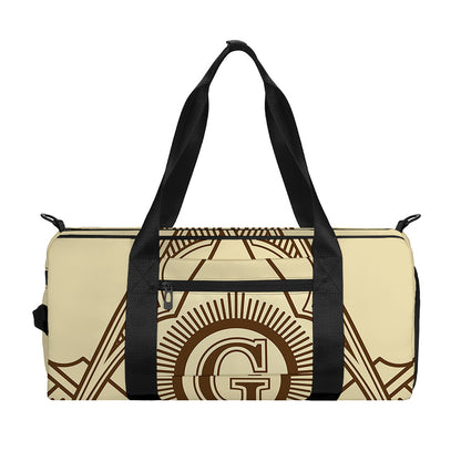 Freemasonry Symbol Print Gym Bag