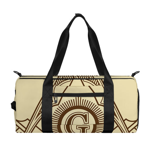 Freemasonry Symbol Print Gym Bag