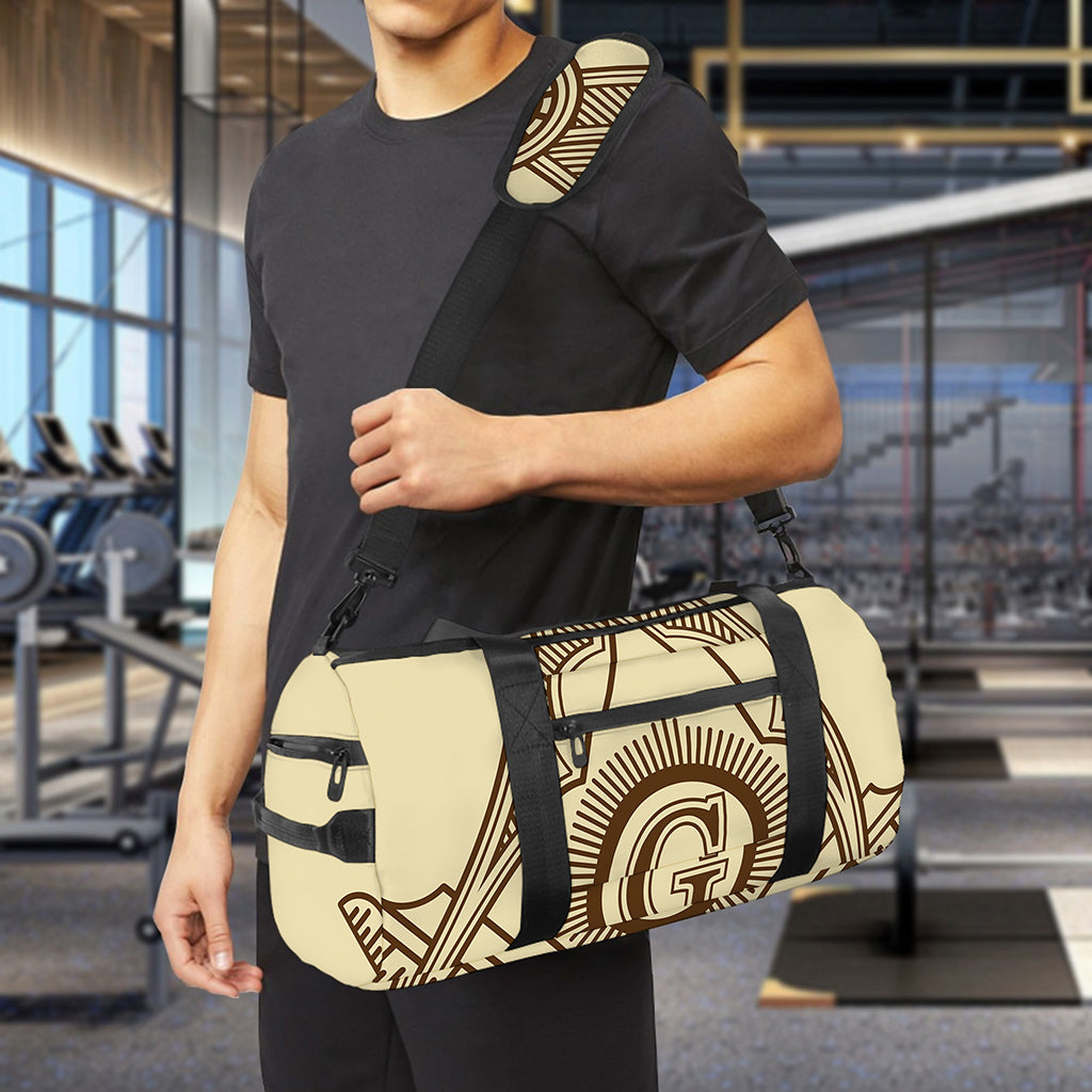 Freemasonry Symbol Print Gym Bag