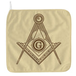 Freemasonry Symbol Print Hand Towel