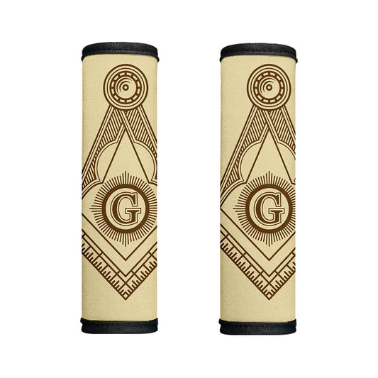 Freemasonry Symbol Print Handle Covers