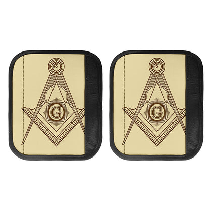 Freemasonry Symbol Print Handle Covers