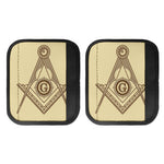 Freemasonry Symbol Print Handle Covers