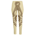 Freemasonry Symbol Print High-Waisted Pocket Leggings