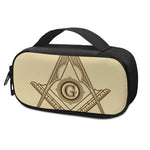 Freemasonry Symbol Print Insulin Cooler Travel Case