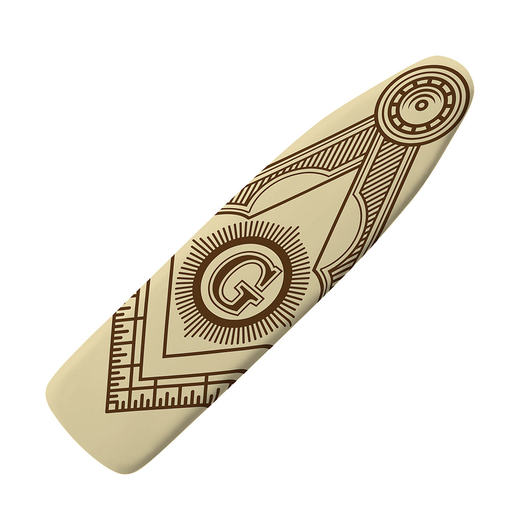 Freemasonry Symbol Print Ironing Board Cover