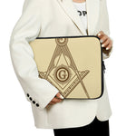 Freemasonry Symbol Print Laptop Sleeve