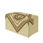 Freemasonry Symbol Print Leather Tissue Box Cover