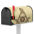 Freemasonry Symbol Print Mailbox Cover