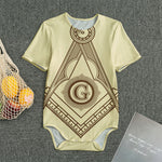 Freemasonry Symbol Print Men's Bodysuit