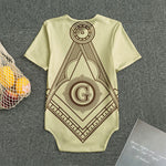 Freemasonry Symbol Print Men's Bodysuit