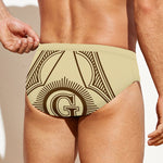 Freemasonry Symbol Print Men's Swim Briefs