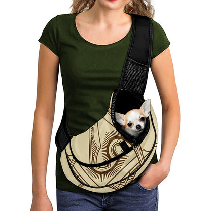 Freemasonry Symbol Print Pet Sling Carrier